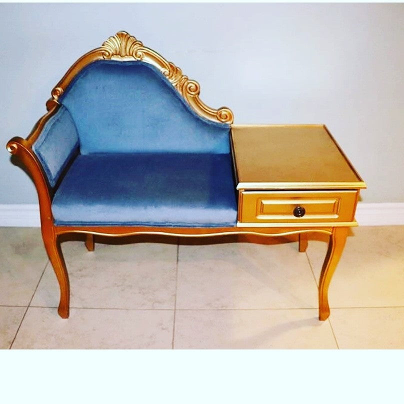 Elegant Antique Telephone Chair
